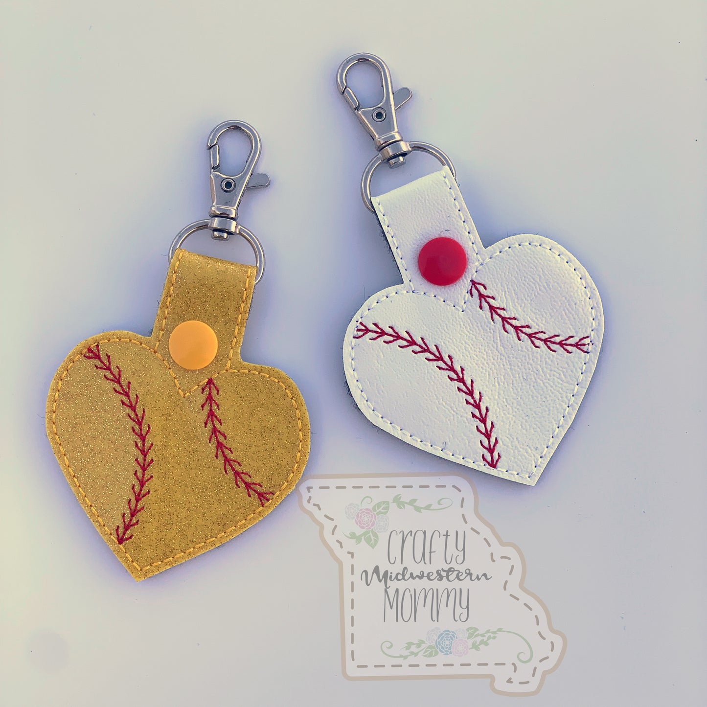 Baseball or Softball <3 Keychain