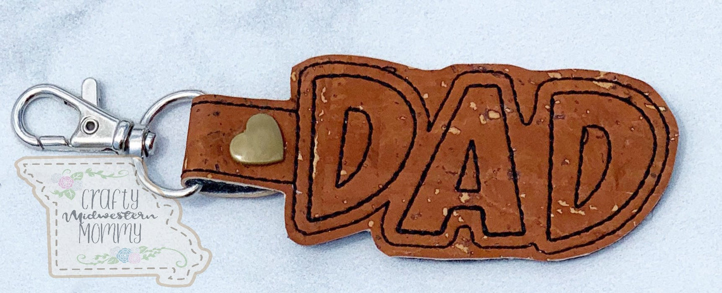 Dad Keychain