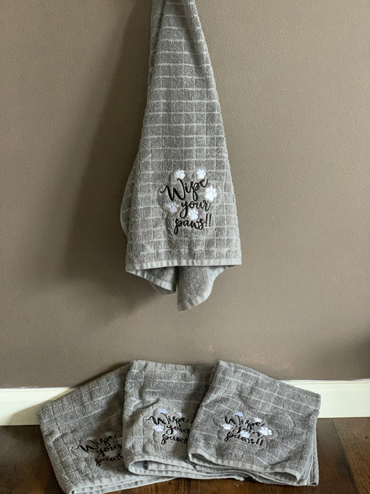 Wipe Your Paws Towels