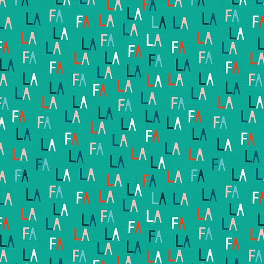 Paintbrush Studio Handmade Holiday FaLaLa Teal