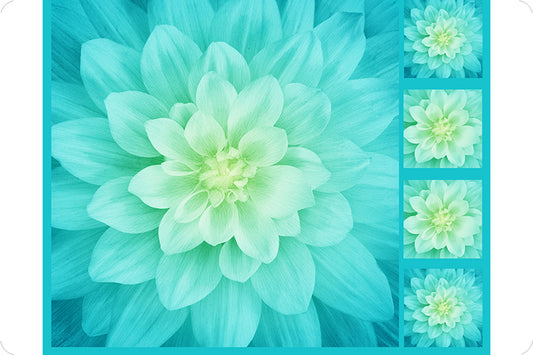 Digital Cuddle® Floral - Tidepool