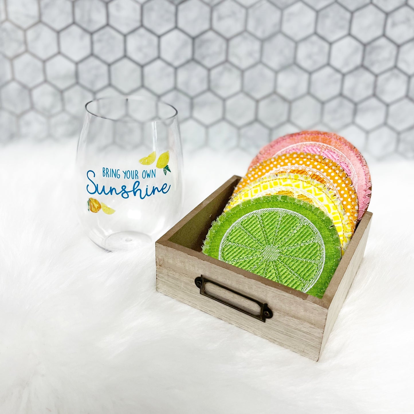 Citrus Coaster Set (set of 4)