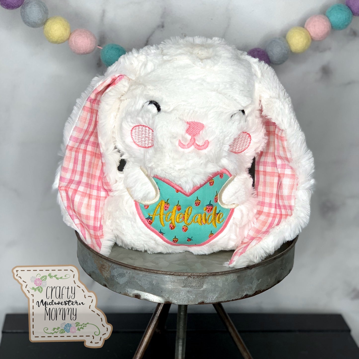 Personalized Floppy Ear Bunny Stuffie