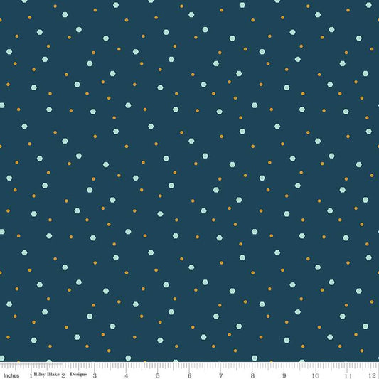Riley Blake Honeycomb Hill Mini Hexies Oxford