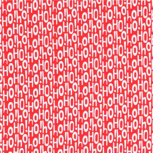Michael Miller Holiday Ho! - Red