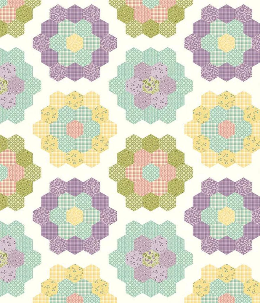 Riley Blake Adel in Spring Cheater Print Multi