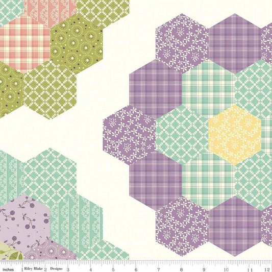 Riley Blake Adel in Spring Cheater Print Multi
