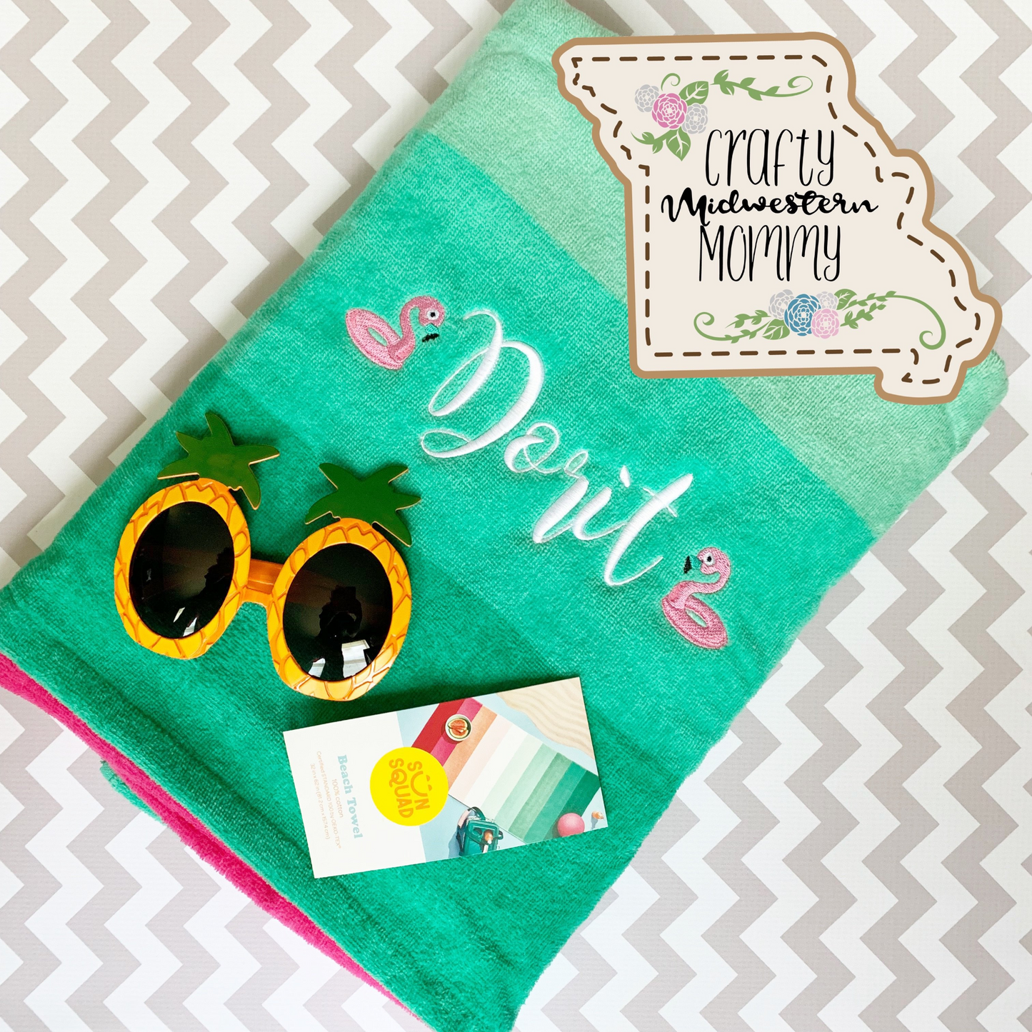 Personalized Beach Towel