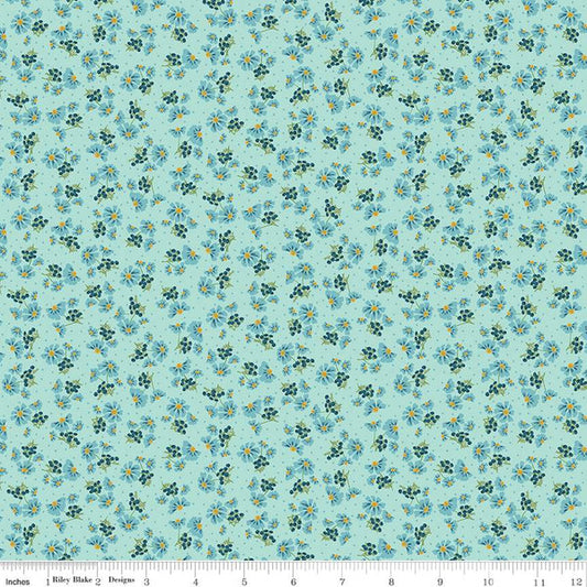 Riley Blake Honeycomb Hill Pretty Petals Songbird