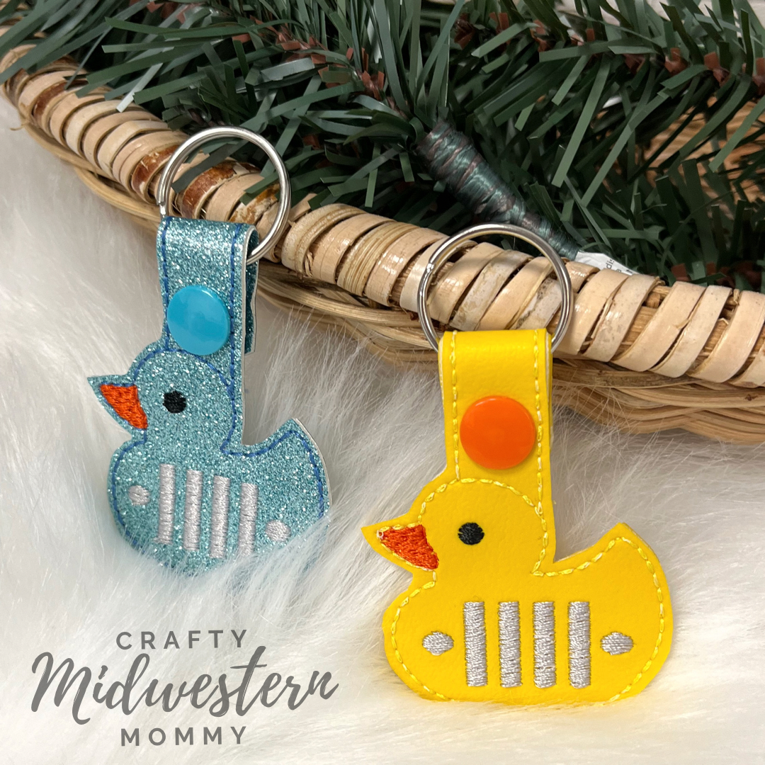 Rubber Duck Keychain