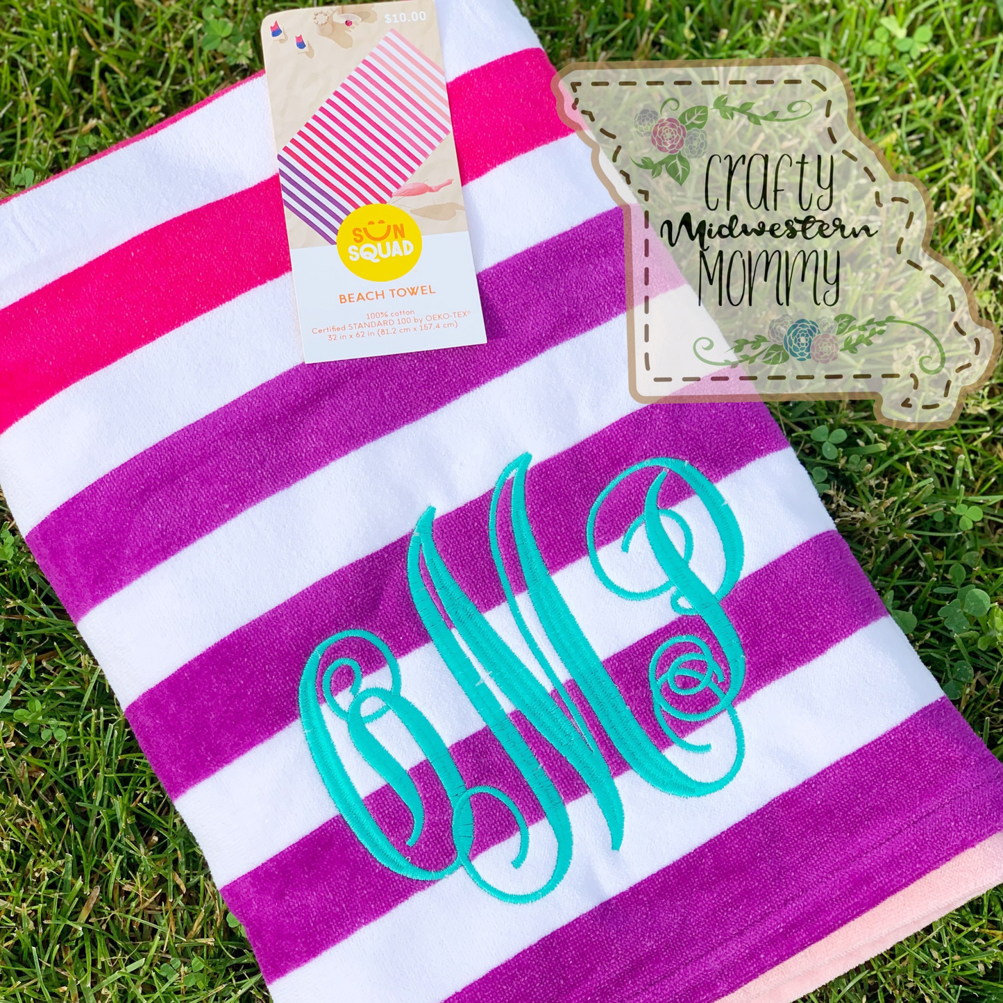 Personalized Beach Towel