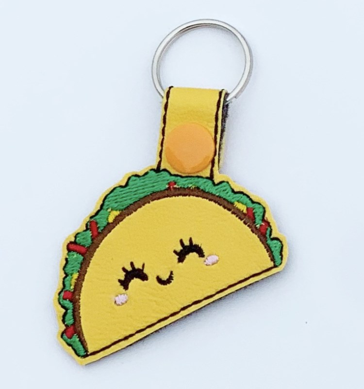 Taco Keychain